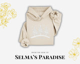 Embroidery Design Hoodie, Personalized Hoodie, Gift, Unisex Hoodie, Beige Hoodie,Christmas Hoodie, Design Hoodie,Soft Embroidery,Embroidered