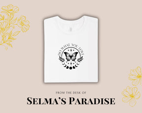 Personalized Butterfly T-Shirt: Celestial Moon Design