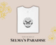 Personalized Butterfly T-Shirt: Celestial Moon Design