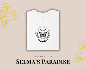Personalized Butterfly T-Shirt: Celestial Moon Design