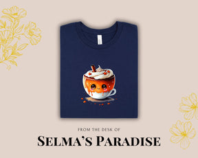 Coffee Design Personalized Shirt, Unisex T-Shirt, Custom Short Sleeve Tee, Aesthetic Summer Soft