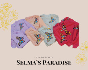 Butterfly Print Baby Girl Set: Cotton Toddler Sweater & Pants