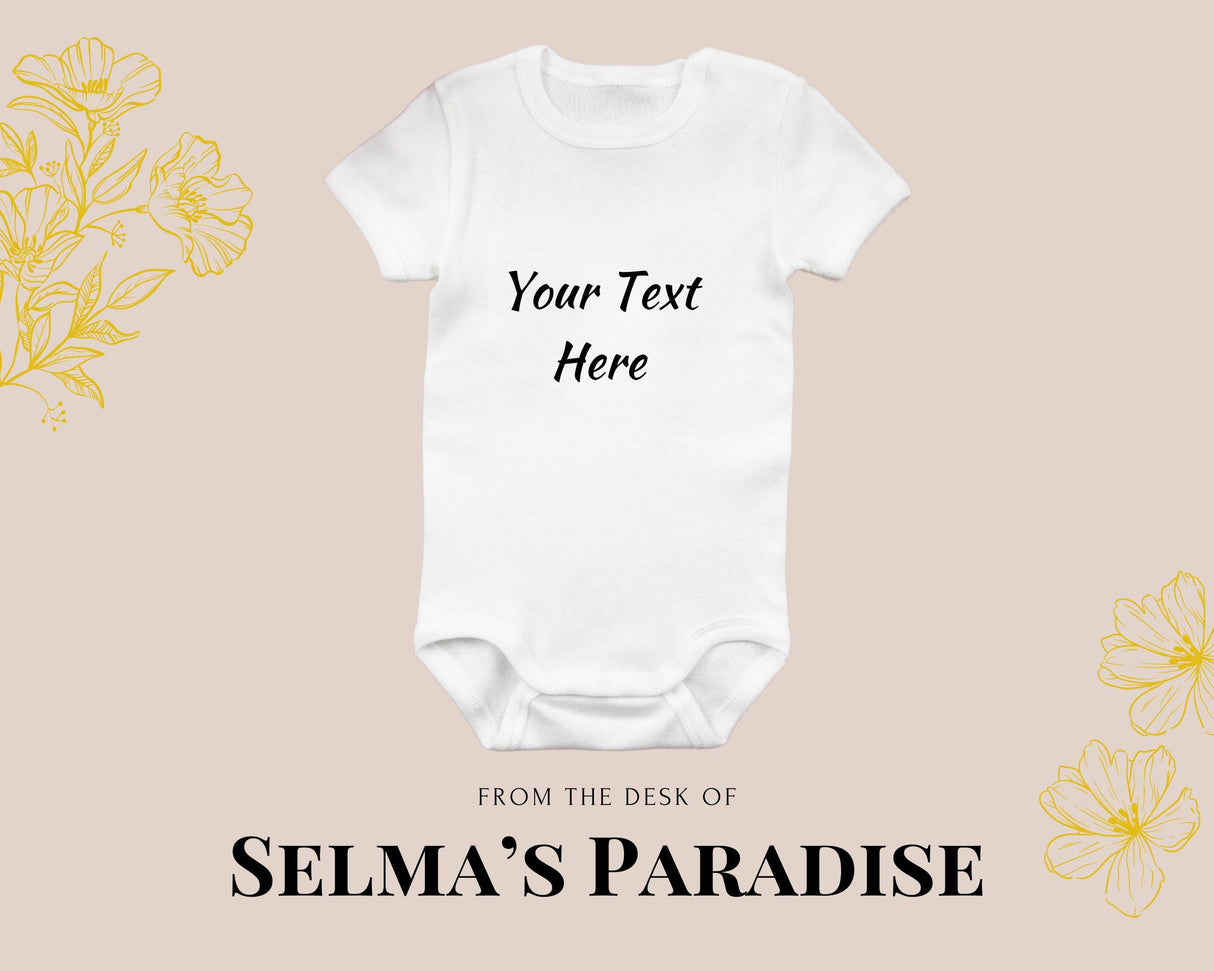Chunky Tights Design, Cute Baby Onesie, Personalized Baby Onesie, Custom Baby Bodysuit, Baby Shower Gift, Birth Reveal Baby Onesie