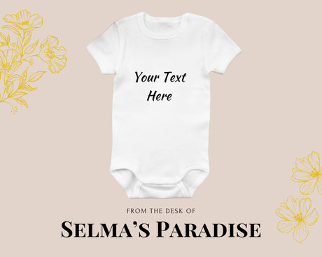 Chunky Tights Design, Cute Baby Onesie, Personalized Baby Onesie, Custom Baby Bodysuit, Baby Shower Gift, Birth Reveal Baby Onesie