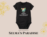 Colorful Turtle Baby Onesie: Custom Newborn Bodysuit