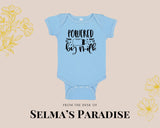 Power By milk Design Onesie, Custom Bodysuit, Trendy Baby Onesie, Personalized Onesie, Baby Shower gift, Unisex Baby Onesie, Stylish Onesie