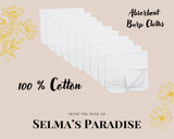 Personalized Cotton Burp Cloth: Custom Baby Name, Unisex Design