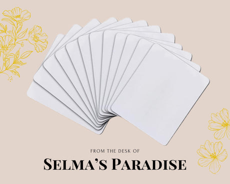 Customizable Sublimation Mouse Pad: Personalized Text & Photo
