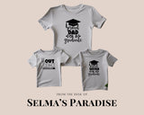 Personalized Graduation Shirt: Family Matching Graphic Tee