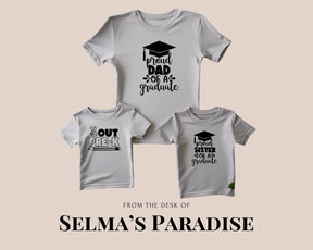Personalized Graduation Shirt: Family Matching Graphic Tee