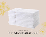 White Hand Towels, Personalized, Custom Designs, Salon hand Towels, Vinyl, Business Gifts, Any Occasion