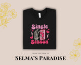 Personalized Valentine T-Shirt: Single Season Design, Unisex Cotton Blend Tee