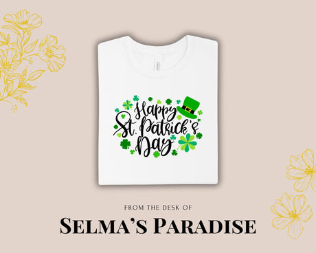 St. Patricks Custom T-shirst for Women's, Personalized Shirt, Lucky Tshirt , For Her Thsirt, Holiday Custom Tshirts.