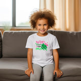 Personalized St. Patrick's Day T-Shirt: Lucky Dinosaur Rex Baby Clothes