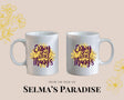 St. Patrick's Day Coffee Mug: Personalized Irish Gnomes, Gold Trim