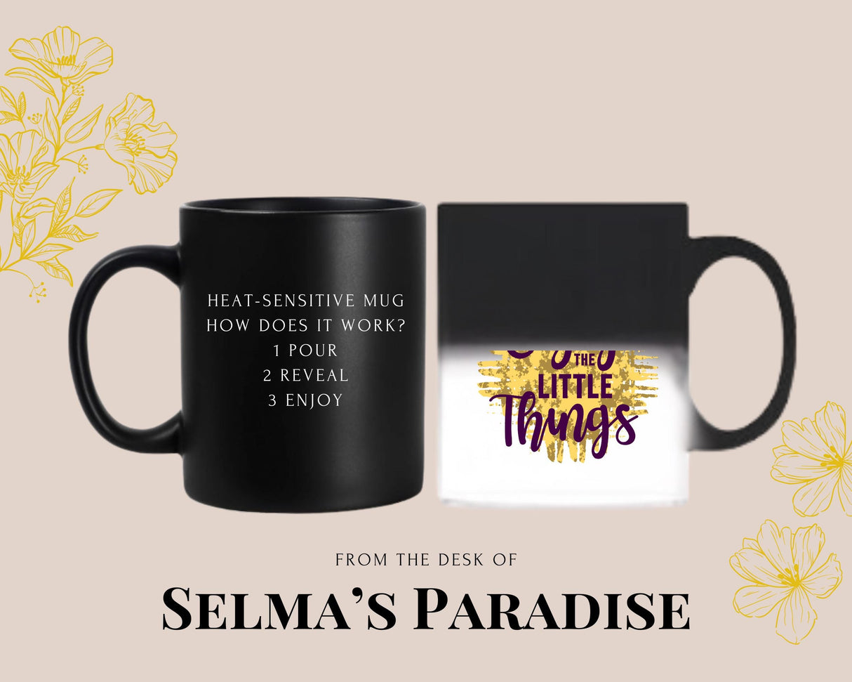 St. Patrick's Day Coffee Mug: Personalized Irish Gnomes, Gold Trim