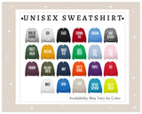 Embroidered 'Don't Look Back' Sweatshirt: Unisex Cozy Pullover