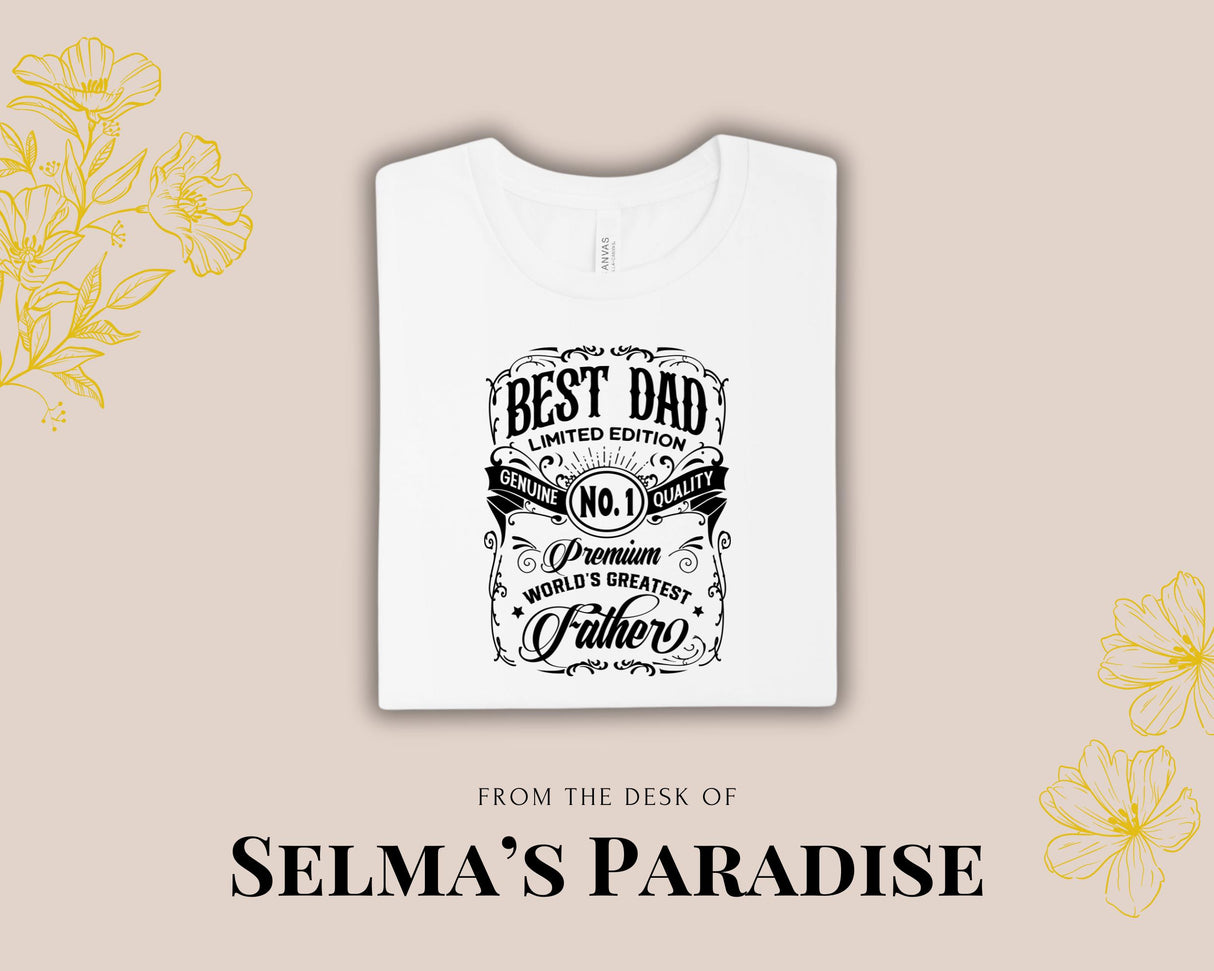 Trendy Father T-shirt, Stylish Dad Design, Father Day Gift, Birthday Gift, Shirt for him, Design,Gift Idea, Soft Shirt,Personalized Shirt