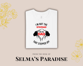 Personalized Dad, Custom Unisex T-Shirt for Stepdad, Grandfather, Uncle or Brother, Graphic Tee