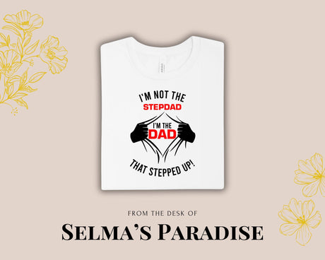 Personalized Dad, Custom Unisex T-Shirt for Stepdad, Grandfather, Uncle or Brother, Graphic Tee