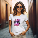 Just Another Manic Mom Shirt | Custom Unisex Family Tee | Personalized Graphics Print Short Sleeve | Mothers