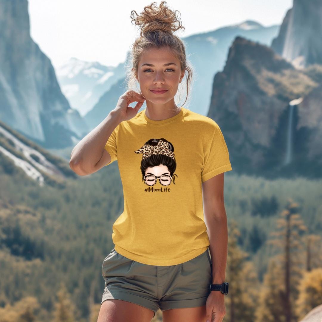Mom and Mini Matching Shirt: Custom Graphic Printed Cotton Tee
