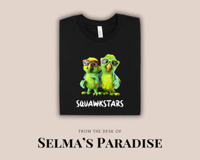 Kids Parrots T-shirt, Fury Friend Design