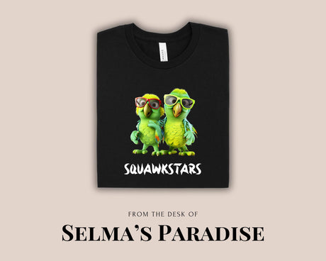 Kids Parrots Shirt, Trendy custom t shirt, Girls/Boy shirt, Birthday Gift, holiday Gift, Fury Friend Design, Unisex T shirts, DTF images