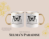 Butterfly Design, Personalized Mugs, Custom Coffee-Tea Cup, Birthday Gift, Gift for Her or Him, Anniversary, Spiritual Mug, Gift Occasions.