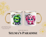Personalized All-American Family Mug: 15oz Custom Ceramic Coffee Cup