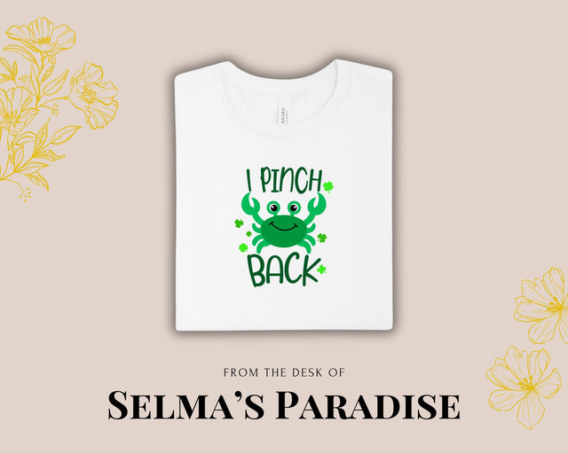 I Pinch Back St. Patrick's Day Kids T-Shirt: Personalized Baby Clothes