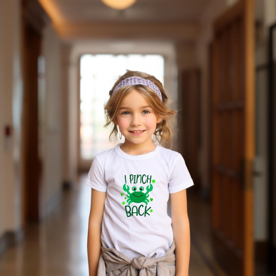 I Pinch Back St. Patrick's Day Kids T-Shirt: Personalized Baby Clothes
