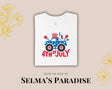 Personalized July 4th T-Shirt: American Pride Unisex Tee