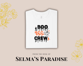 Personalized Boo Crew Shirt: Custom Halloween T-Shirt
