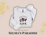 Fall Season Sweatshirt, Pumpkin Design, Wine Design, Gift Idea, For Him, For Her, Unisex gift, Unisex Sweatshirt, Witchy Sweatshirt