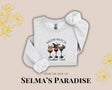 Pumpkin Design Halloween Sweatshirt Unisex Fall Long Sleeve Witchy Wine Graphic Cozy Top