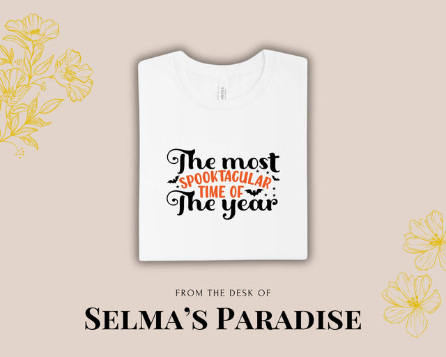 The Spooky Time Custom Personalized Shirt, Custom Unisex Tshirst for him and her, Make your Own Tshirt, Personalized Gift, Holiday Tshirt