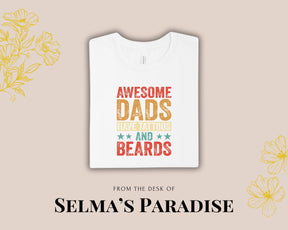 Dad T-Shirt for Fathers, Personalized Custom, Short Sleeve, Graphic Tee, Humorous, Father's Day, Birthday, Holiday