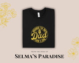 Trendy Father T-shirt, Stylish Dad Design, Father Day Gift, Birthday Gift, Shirt for him, Design,Gift Idea, Soft Shirt,Personalized Shirt
