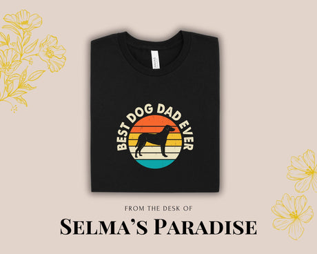 Trendy Father T-shirt, Stylish Dad Design, Father Day Gift, Birthday Gift, Shirt for him, Design,Gift Idea, Soft Shirt, Best Dog Dad Design