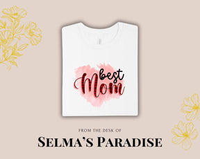 Mom Personalized Family Tee, Custom Unisex Short Sleeve Day Gift, Graphic Printed T-Shirt