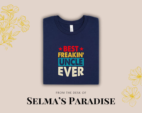 Trendy Father T-shirt, Stylish Dad Design, Father Day Gift, Birthday Gift, Shirt for him, Design,Gift Idea, Soft Shirt,Best Uncle Design