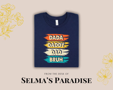 Trendy Father T-shirt, Stylish Dad Design, Father Day Gift, Birthday Gift, Shirt for him, Design,Gift Idea, Soft Shirt,Dada Design