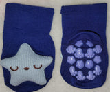 Organic Cotton Grip Character Anti Slip Baby Socks
