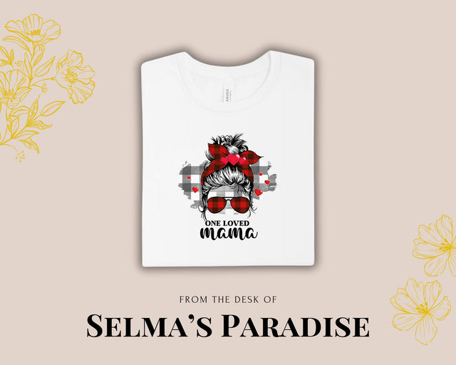 Valentine Designs, Personalized Shirt, Custom Unisex T-shirst for Mommys, Nanas, Grandmas, Holiday Design, Matching Tshirts Design.