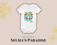 Personalized Clock Bodysuit: Custom Baby Romper, Summer Costume