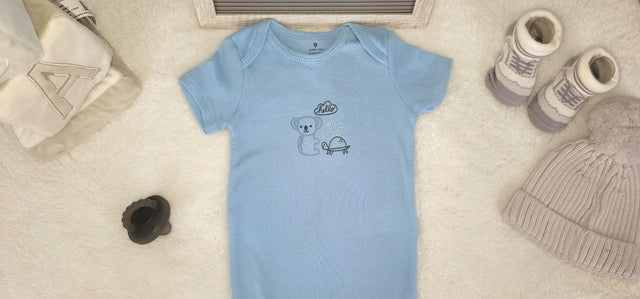 bear turtle design onesie 19 month baby boy onesie blue baby boy bodysuit, stylish onesie baby gift, trendy infant clothes baby romper.jpg