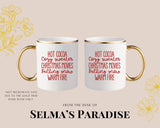 Cocoa Christmas Movies Warm Fire Print Mug, Coffee Ceramic, Design, Kitchen Decor Holiday