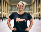 Mom Design, Cotton Oversized T-Shirt, Personalized Trendy, Short Sleeve, Tee for Moms, Cute