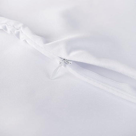 White Pillow Cover – 15.7x15.7in (40x40cm) Blank Burlap Cushion Case for DIY Sublimation, Embroidery, or Vinyl